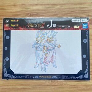 Dragon Ball SUPER/Broly Ichibankuji Prize Memorial art GOKU and Vegeta B4 size